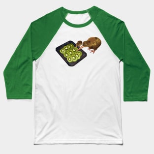 Kiwi Cannibalism Baseball T-Shirt